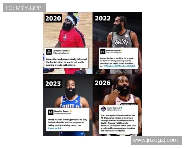 哈登状态下滑引发76人续约犹豫或将调整合同方案 哈登状态下滑引发76人续约犹豫或将调整合同方案